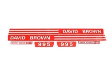 David Brown Parts 995 (1972-74 DB Case Type)  Bonnet Set (41067C)