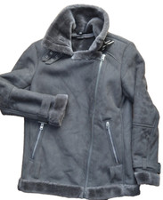 Topshop Coat Size 6 Grey