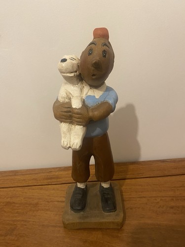 Vintage 30cm wooden carved - vintage,