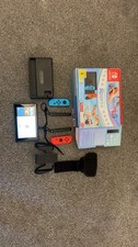 Nintendo switch neon console &