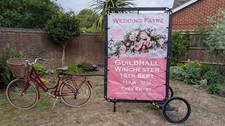 Advertising Bike And Trailer