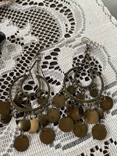 Boho Brass Tone Chandelier