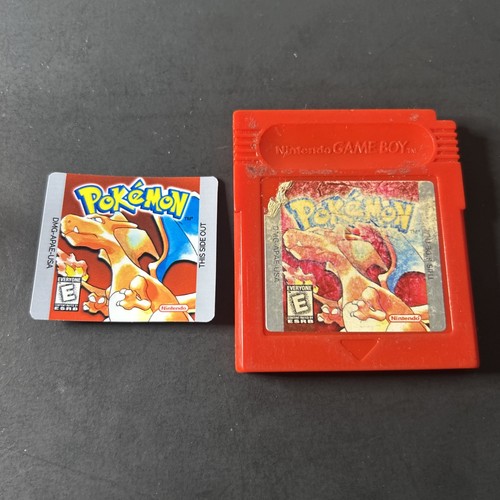 Authentic pokemon red version - authentic,