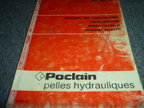 Poclain 200 crawler - poclain,