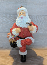 Vintage stocking holder santa - vintage,