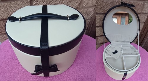 Travel jewellery box faux - box,