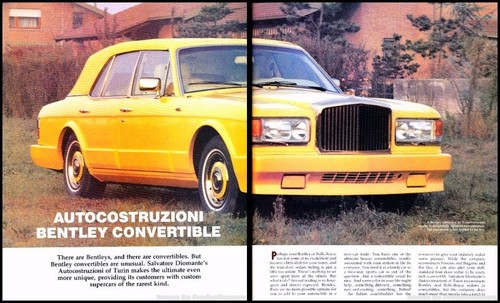 1985 bentley convertible - bentley,