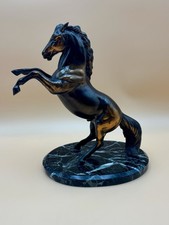Bronze Finish Rearing Horse