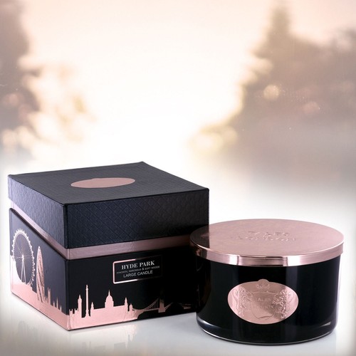 Luxury scented candle hyde - scented,