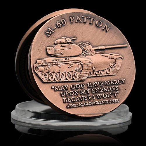 Patton challenge coin - m-60,