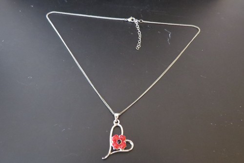 Angelys red poppy - poppy, heart