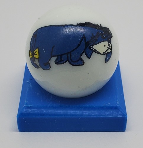 Eeyore glass logo marble w - 1",