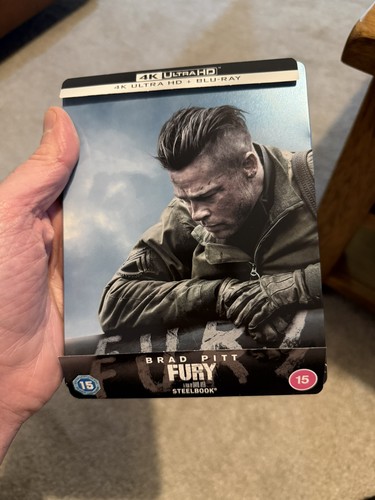 Fury uhd blu ray - fury, (2014)