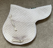 GRIFFIN NUUMED HIWITHER white half sheepskin lined GP numnah saddlepad LARGE