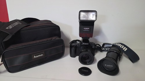 Canon eos 1000f camera - camera, lens
