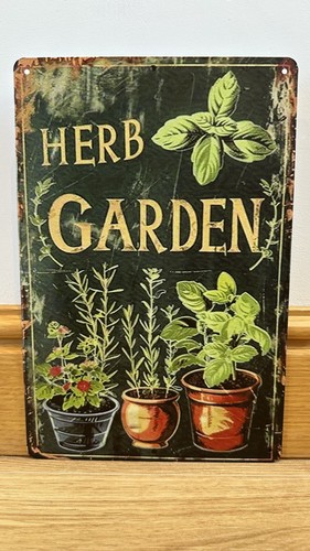Herb garden vintage - herb, sign