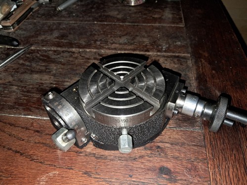 Tilting rotary table 8cm - table,