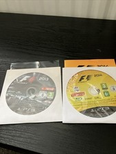 F1 2013 & 2014 PS3 PAL Discs And Manuals Only