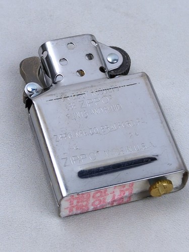 Zippo lighter insert - zippo, chrome