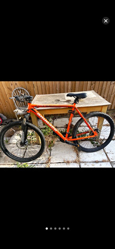 Ammaco orange mountain bike - orange,
