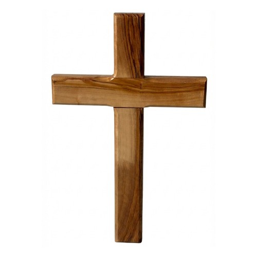 Jerusalem olive wood cross - wood,