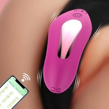 Wearable Panties Vibrator Massager G-spot Dildo Clit Sex Toy For Women Remote