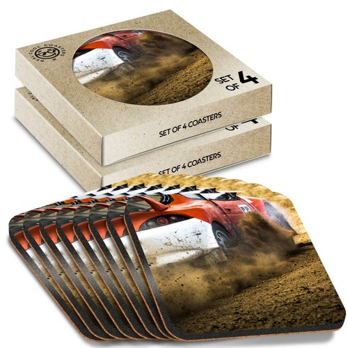 Boxed square coasters - 8,