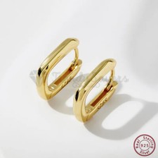 Womens 18ct Gold Plated Solid
