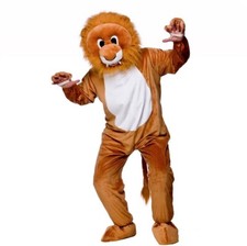 Adult Lion Mascot Costume