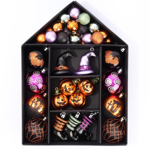 Halloween tree baubles - tree,