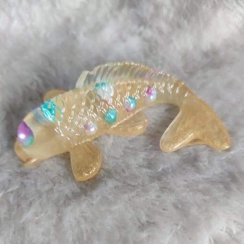Homemade resin small koi fish - homemade,