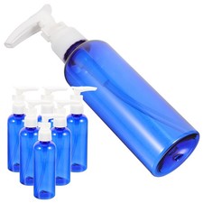  10 Pcs Pump Lotion Bottle Travel Dispenser Bottles Plastic 100ml