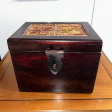 Vintage Wooden Keepsake Box