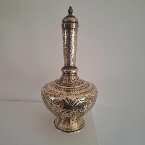 Antique tinned copper