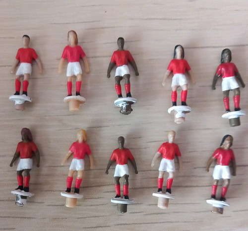 Manchester united subbuteo - 10,