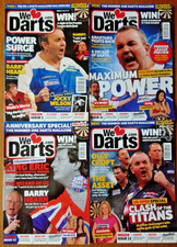 We Love Darts Magazine - 4 Issues - First Issue 1 + Issues 11, 12 and 13