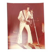 Elvis Presley Orange Sunburst
