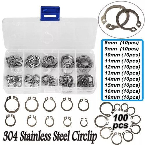 100pc circlip set - circlip,