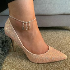 Queen of spades QOS Anklet