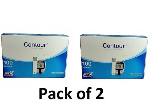Pack test strips - pack, blood