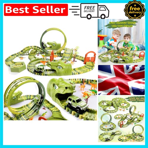 Adventure dinosaur race track - adventure,