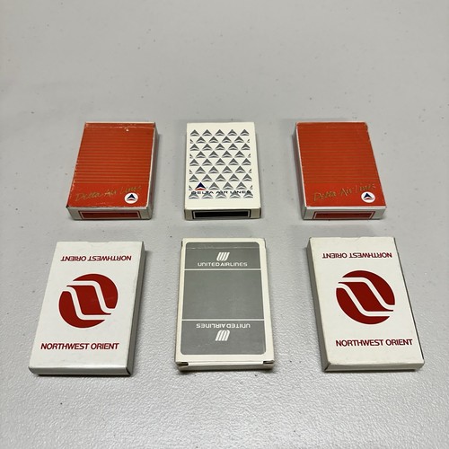 Vintage airline playing cards - airline,