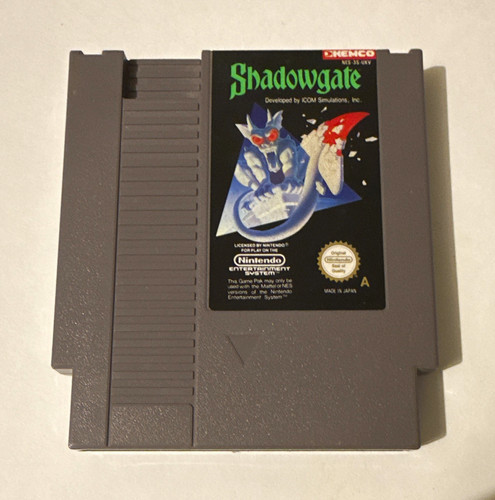 Shadowgate nintendo nes pal - nintendo, pal-a