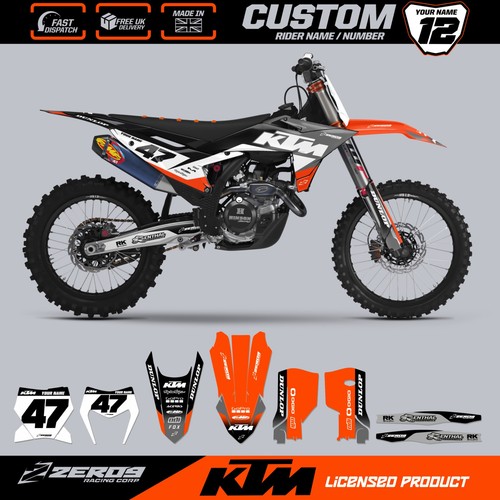 Ktm motocross graphics - motocross, graphics,