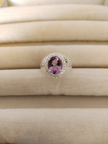 Men alexandrite ring - men, oval