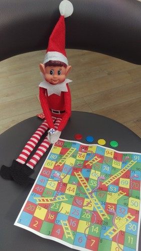 Snakes ladders christmas - &, elf