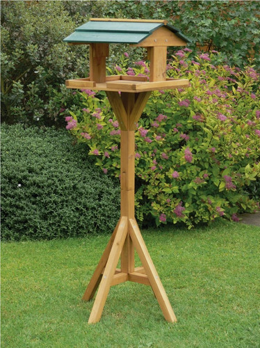 Traditional wooden bird - bird, table