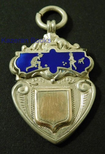 Solid sterling silver - silver, enamel