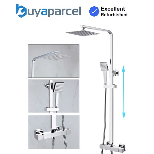 Square thermostatic mixer - square,