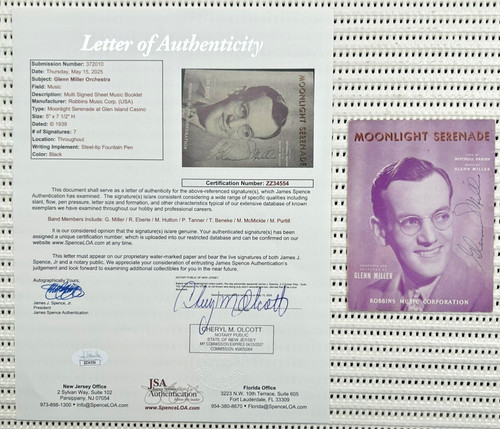 1939 glenn miller band - 1939,
